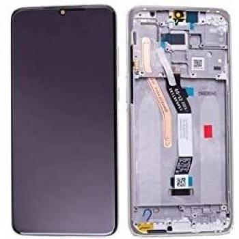 Écran LCD Blanc avec Châssis pour Xiaomi Redmi Note 8 Pro