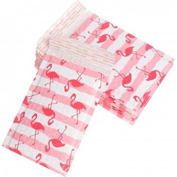 10-Pack Flamingo Bubble Mailer Envelopes