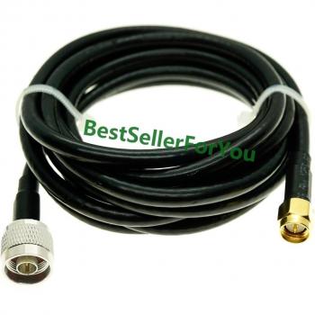 SMA–N‑Wandstück für RG58 RF‑Zopfbahn
