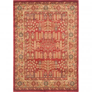 Safavieh Maia Dual‑Tone Red & Beige Rug – 47.24 × 70.87 in