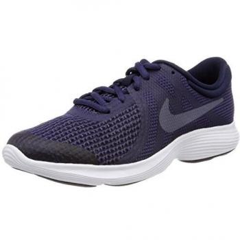 Nike Youth Revolution 4 GS Running Shoe – Blue Carbon