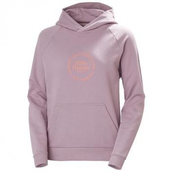 Women's Helly Hansen Core Graphic Sweatshirt – Purple Clay (S)