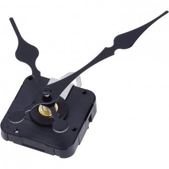 Long Spindle Clock Mechanism 1-1/10 Inch Dial Thickness