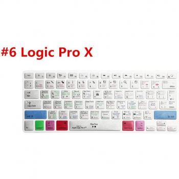 HRH Logic Pro X Silicone Keyboard Cover for MacBook Air Retina 13