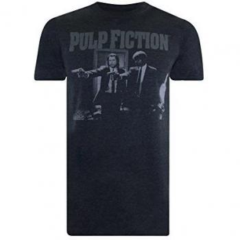 Camiseta Pulp Fiction Vengeance, Gris, Talla M para Hombre