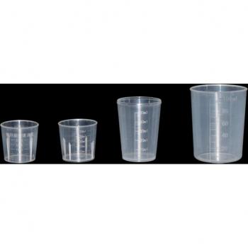 Tazas Graduadas Transparentes para Cocina y Laboratorio – 5 piezas