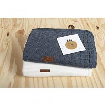 Babydecke Baby's Only 70 x 95 cm Weiß Sense