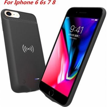 Smart Battery Case 3800mAh for iPhone 6/6S/7/8 with Wireless Charging