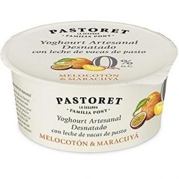 Yogur Pastoret Natural de Melocotón y Maracuyá sin Lactosa