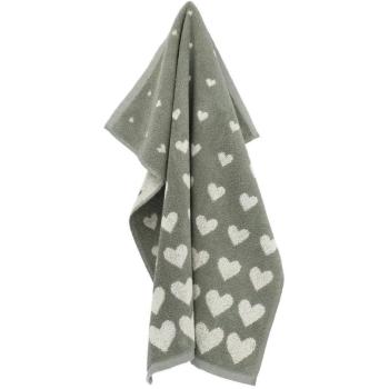 Keukenaccessoire 'Hearts' Donkergroen