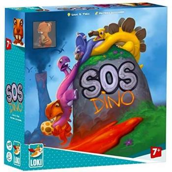 SOS Dino: Cooperative Dinosaur Rescue Board Game for Kids