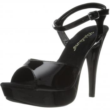 Fabulicious Damen COCKTAIL-509 Sandalen, Schwarz, 40 EU