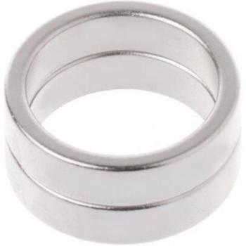 2 Pcs Flashlight Magnet Tail Ring 20x16x5mm