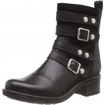 Tamaris Damen 25498-31 Biker Boots, Farbe Schwarz, Größe 41 EU