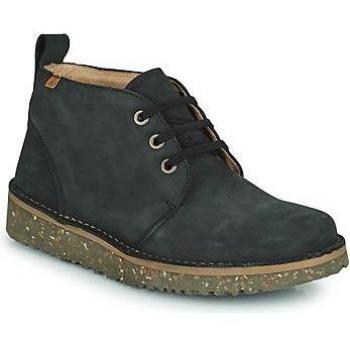 El Naturalista Herrenstiefel Felsen & Damen Schnürhalbschuh Sportboden schwarz 41