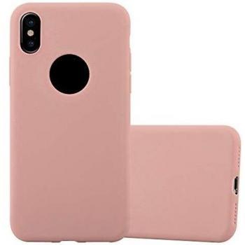 Cadorabo Cover Protettiva TPU Rosa per iPhone X