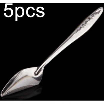 5-Piece Baby Bird Feeding Spoon Set Stainless Steel