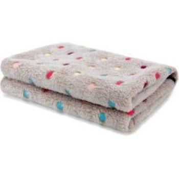 Colorful Dot Dog Bath Towel