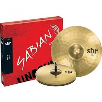 Sabian SBr Hi-Hat and Crash Combo