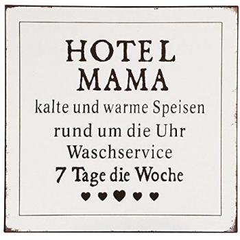 Küchen‑Dekor: „Zeitschrift Hotel Mama – 30 cm Quadrat“