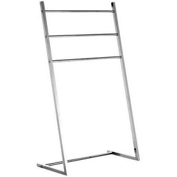 Premier Housewares Chrome Towel Drying Stand