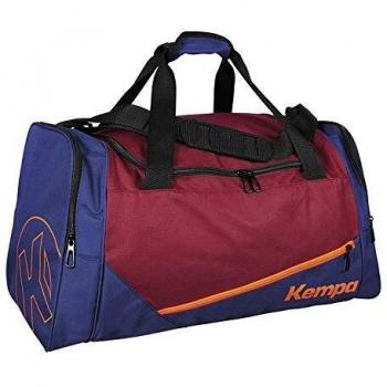 KEMPA 200491204 : sac sportif unisexe, rouge & bleu foncé, taille S