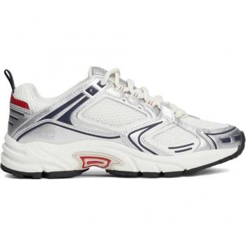 Tênis Branco Azul Marinho Vermelho Tommy Jeans Archive Runner 41 Mulher