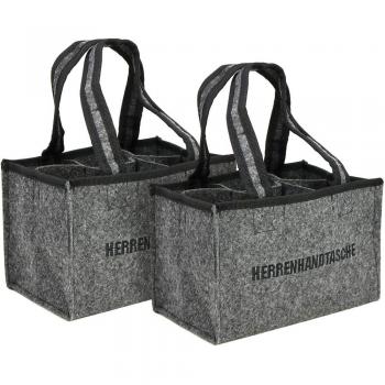 Com-four® Filztasche für Herren