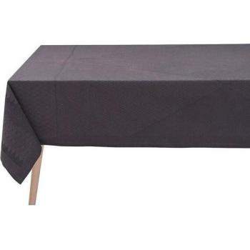 Nappe en jacquard beige Club 150x150 cm – composition 89 % COTON / 11 % LIN