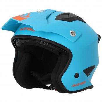 Casco jet Acerbis Jet Aria 22.06 Azzurro Opaco
