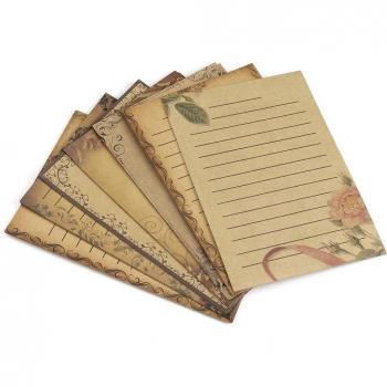 Papier Kraft Rétro pour Écriture