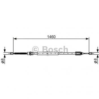 Bosch BC508 Parking Brake Wire