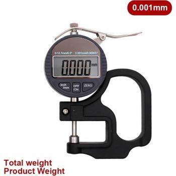 LCD Dikte Meter 0-12,7mm voor Digitale Metingen