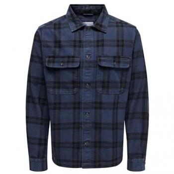 Regular Fit Hemd mit New-Kent-Kragen von ONLY & SONS