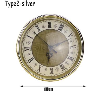 DIY Quartz Clock Movement 65mm White Face