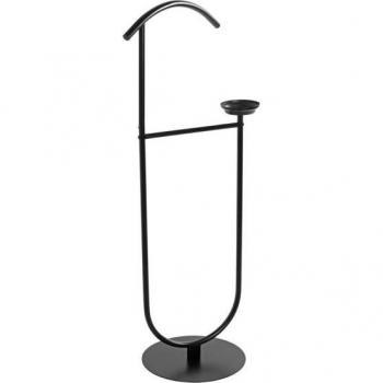 Valet de chambre HAKU en métal noir 45x116x34cm