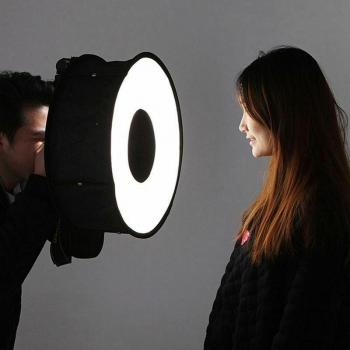 45cm Speedlight Softbox Diffuser