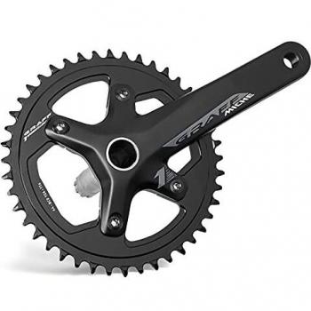 Miche Guarnitura Bicicletta Graff One 172.5mm 42denti Nero