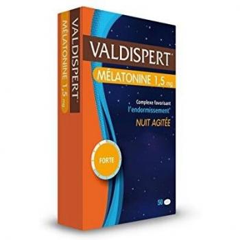 VALDISPERT MELATONINE 1.5MG 50 COMPRIMES