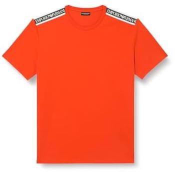 Strand T-Shirt met Armani Manneken Design