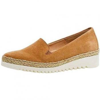 Gabor Damen Slipper Mokassins, Frauen Slipper, Comfort-Mehrweite, Caramel
