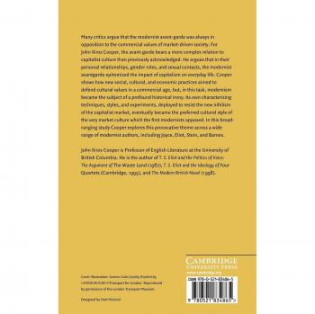 Modernism and the culture of market society hardcover