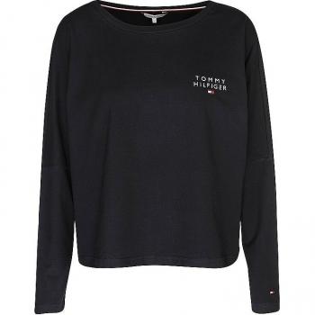 Tommy Hilfiger Original Long Sleeve Lounge T Shirt Marine Baumwolle Medium Damen