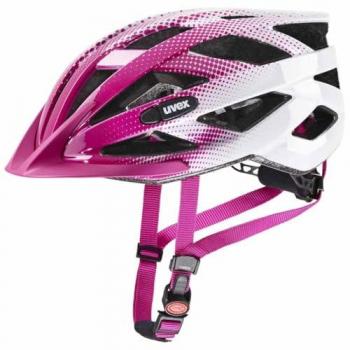 Uvex Air Wing Radhelm (52‑57 cm, 27 pink/white) – Version C