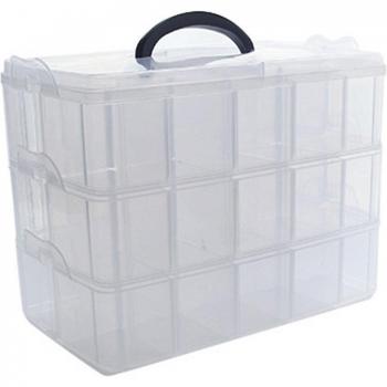 Three-layer Tape Organizer Box