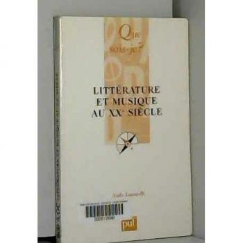 Littérature Et Musique Au Xxème Siècle