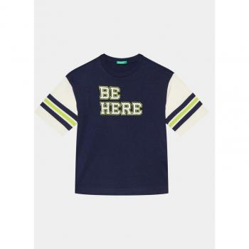 United Colors Of Benetton Oversized Dark Blue Shirt – 3096C10HD