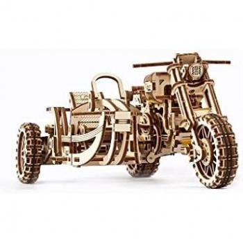 Rompecabezas 3D Moto con Sidecar