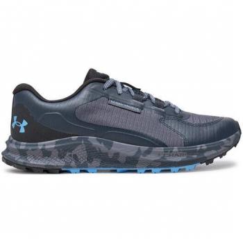 Scarpe Donna Under Armour Charged Bandit Trail 3 Grigio Scuro Blu 35.5