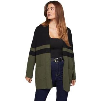 Wallis Black XL Womens' Colour Block Cardigan